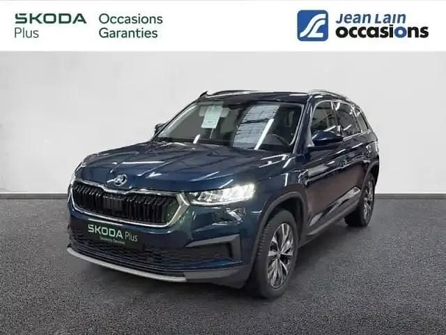 Bleu lave Occasion 2022 Skoda Kodiaq SUV | 31 490 € (Bon prix) - Image 1/4