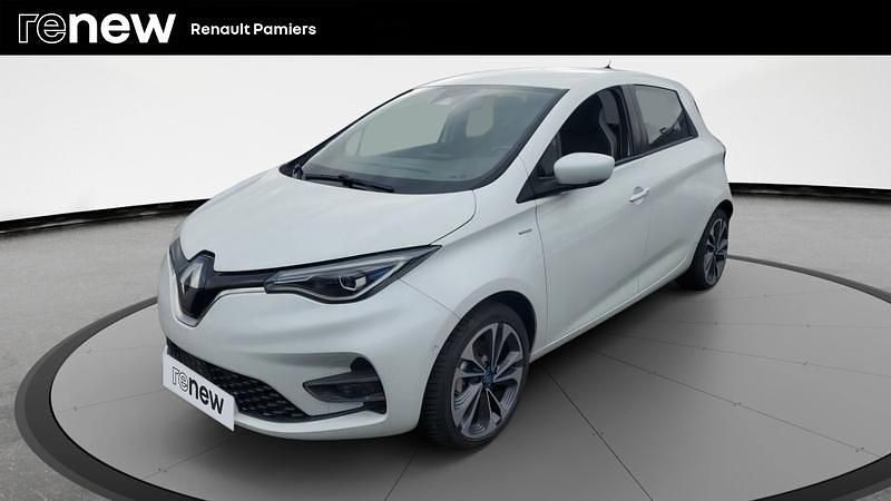 Blanc Utilisé 2020 Renault Zoe Edition One Citadine | 12 100 € (Prix juste) - Image 1/4