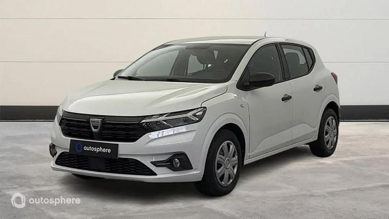 Blanc Utilisé 2022 Dacia Sandero Comfort Citadine | 12 999 € (Bon prix) - Image 1/4