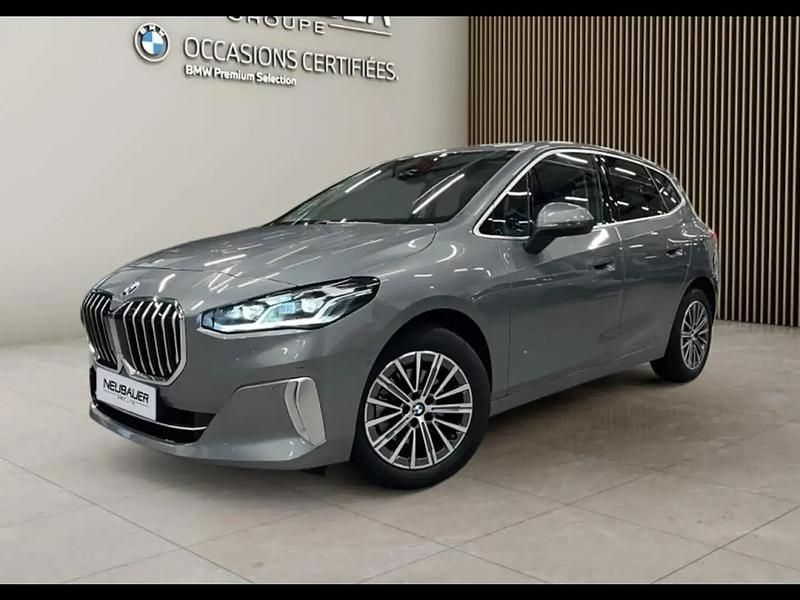 Gris Utilisé 2022 BMW 218 Luxury Line Monospace | 31 300 € (Prix assez cher) - Image 1/4
