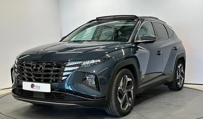 Bleu Utilisé 2021 Hyundai Tucson SUV | 24 990 € (Prix assez cher) - Image 1/4