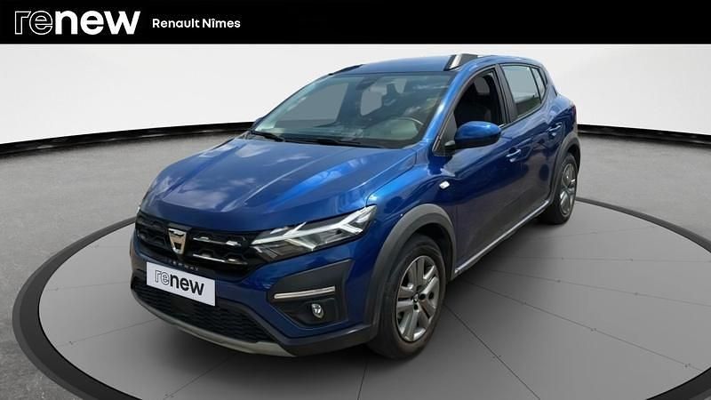 Bleu Utilisé 2021 Dacia Sandero Comfort Citadine | 13 799 € (Prix juste) - Image 1/4