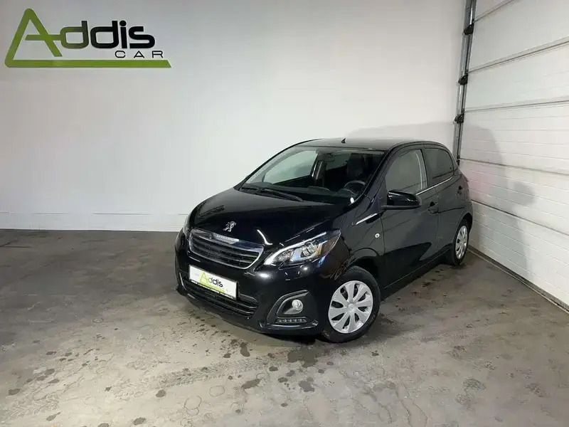 Noir Utilisé 2020 Peugeot 108 Premium Citadine | 8 890 € (Prix juste) - Image 1/4