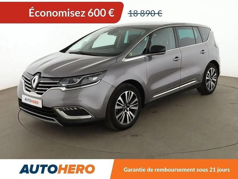 Gris Utilisé 2017 Renault Espace Initiale Paris Monospace | 18 290 € - Image 1/2