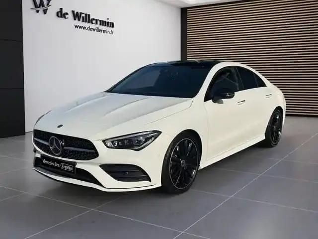 Blanc Utilisé 2021 Mercedes CLA220 Berline | 37 900 € - Image 1/4