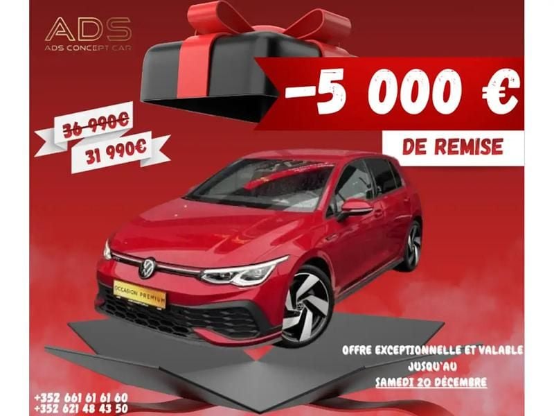 Rouge Occasion 2023 VW Golf VIII GTI Berline | 31 990 € (Super prix) - Image 1/4