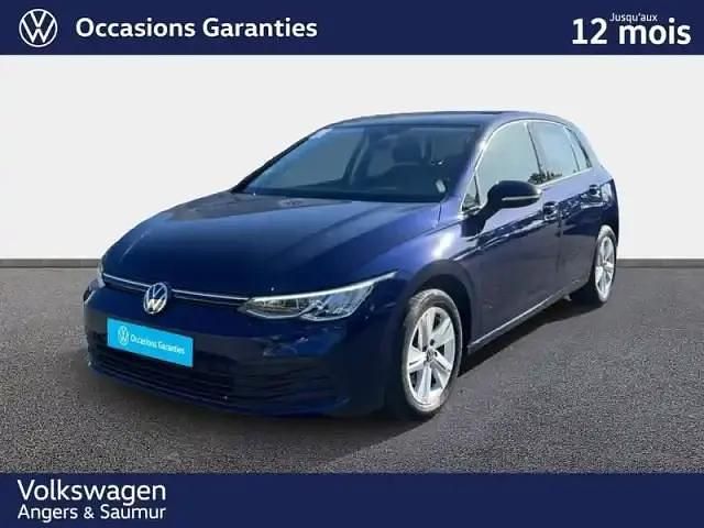 Bleu Utilisé 2022 VW Golf VIII Business Berline | 23 893 € (Prix juste) - Image 1/4