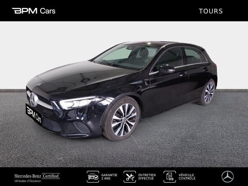 Noir Utilisé 2021 Mercedes A200 Berline | 26 889 € (Super prix) - Image 1/4