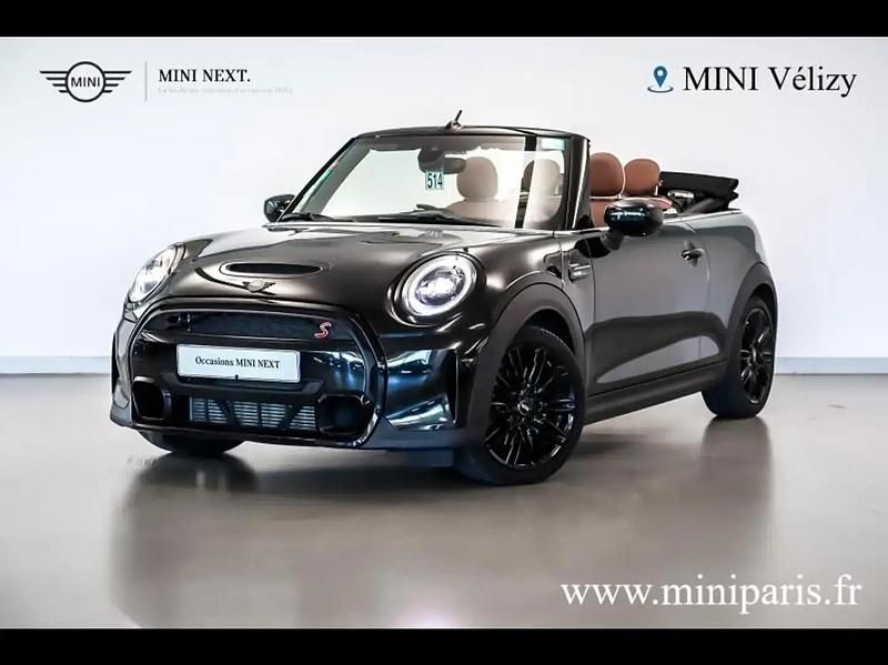 Noir Utilisé 2022 Mini Cooper S Cabriolet Cabriolet | 33 860 € (Prix assez cher) - Image 1/4