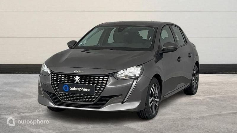 Gris Utilisé 2020 Peugeot 208 Allure Citadine | 12 499 € (Prix assez cher) - Image 1/4