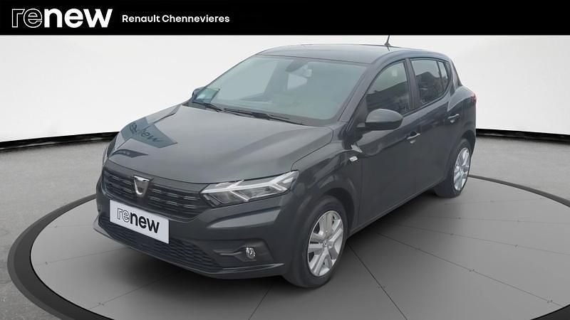 Blanc Utilisé 2021 Dacia Sandero Comfort Citadine | 11 890 € (Prix juste) - Image 1/3