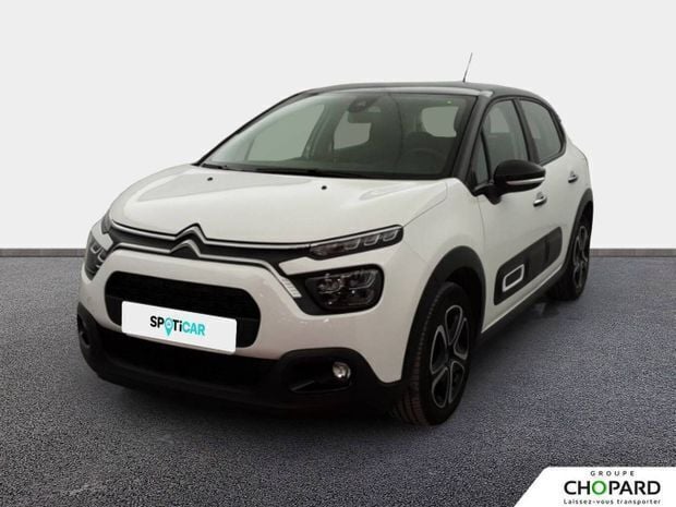 Blanc Utilisé 2022 Citroën C3 Shine Citadine | 10 790 € (Prix juste) - Image 1/4