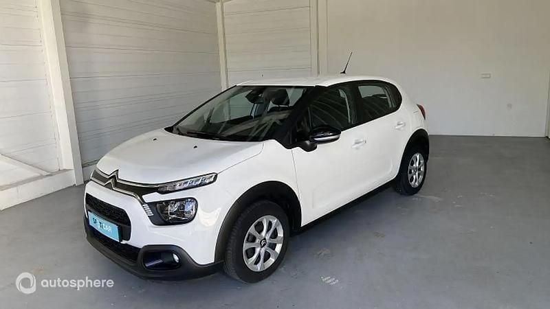 Blanc Utilisé 2021 Citroën C3 Business Class Citadine | 9 999 € (Bon prix) - Image 1/4