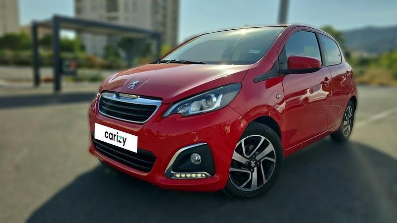 Rouge Utilisé 2019 Peugeot 108 Allure Citadine | 10 690 € (Prix juste) - Image 1/4