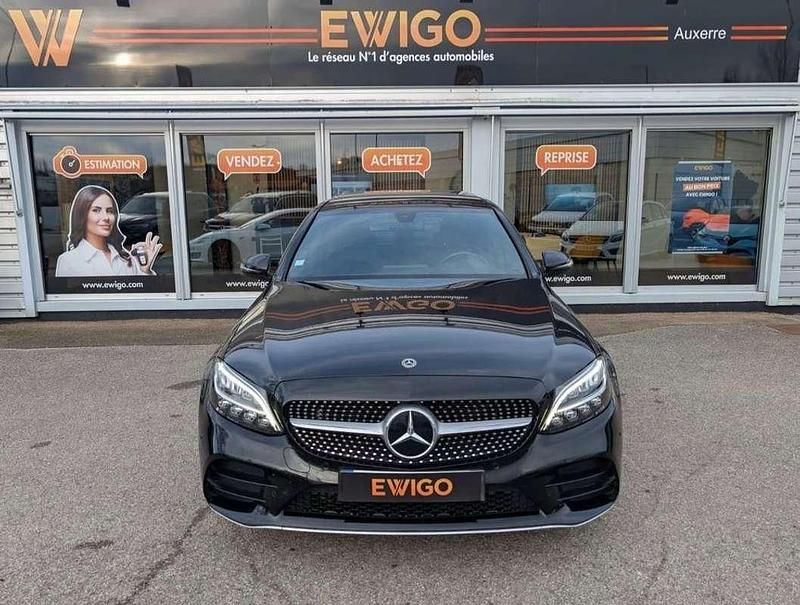 Occasion Mercedes C220 AMG line 194 ch (142 kW) 2018 Noir Berline