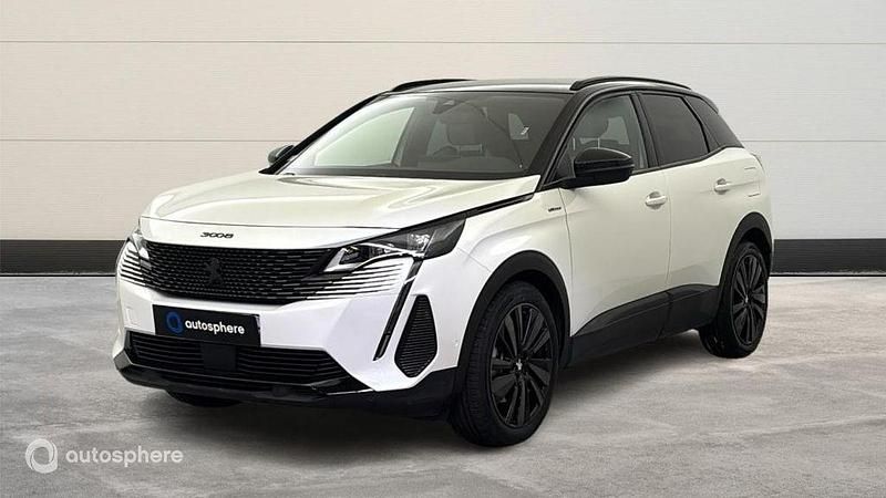 Blanc Utilisé 2021 Peugeot 3008 Allure SUV | 23 499 € - Image 1/4