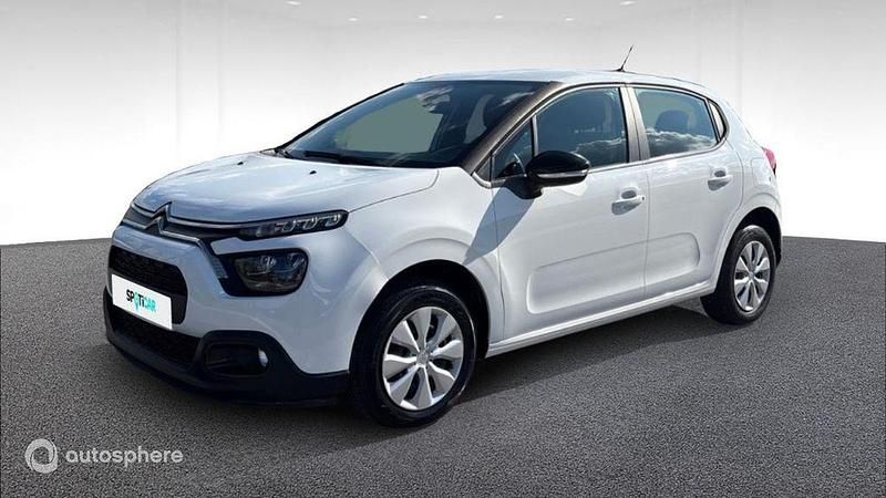 Blanc Utilisé 2022 Citroën C3 Business Class Citadine | 10 868 € (Prix juste) - Image 1/4