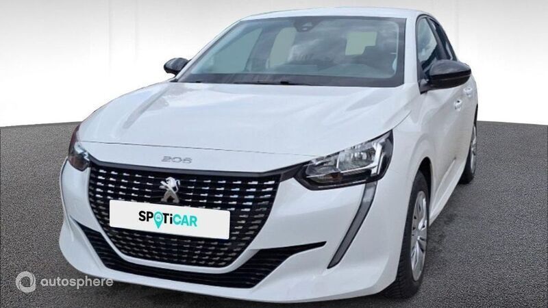 Blanc Utilisé 2022 Peugeot 208 Active Citadine | 11 780 € (Prix juste) - Image 1/4