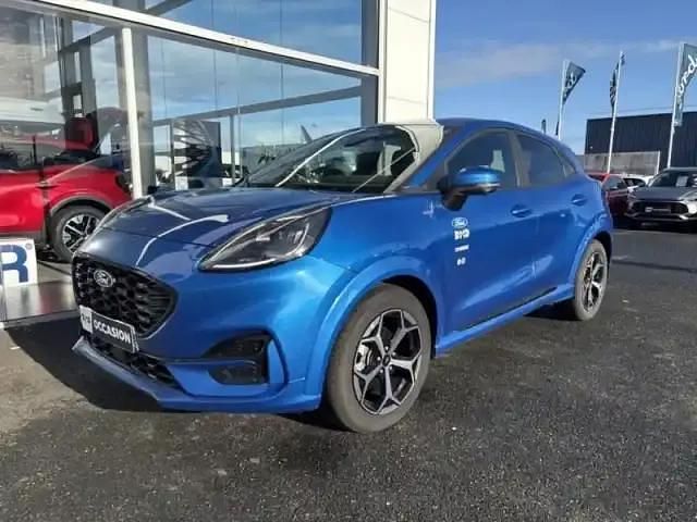 Fashion bleu island métallisée Utilisé 2024 Ford Puma ST-Line SUV | 22 989 € (Prix juste) - Image 1/4