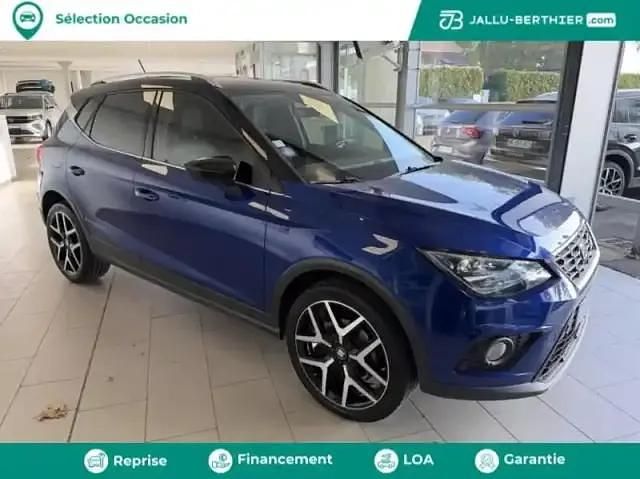 Occasion Seat Arona FR 2020 Bleu electrique/toit gris magnétique SUV