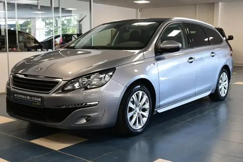 Gris Utilisé 2017 Peugeot 308 Style Break | 10 990 € (Super prix) - Image 1/4