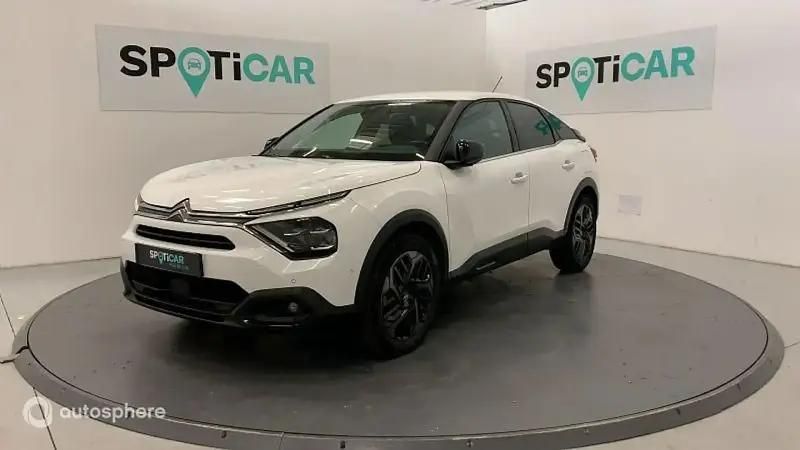 Blanc Utilisé 2021 Citroën C4 PureTech Berline | 14 499 € (Bon prix) - Image 1/4
