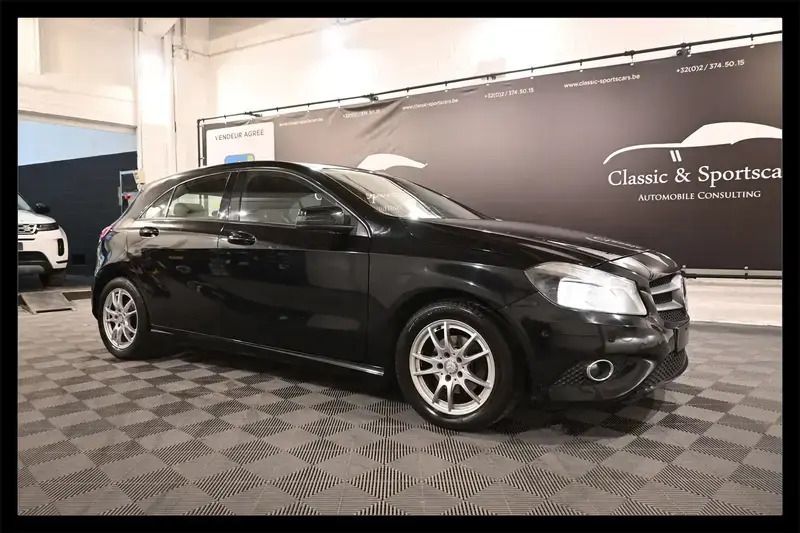 Noir Utilisé 2014 Mercedes A160 Berline | 7 450 € (Super prix) - Image 1/4