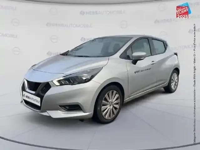 Gris platine Utilisé 2023 Nissan Micra Berline | 14 499 € (Prix juste) - Image 1/4
