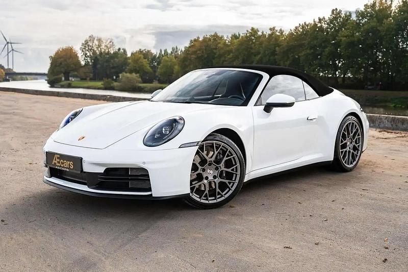 Blanc Utilisé 2024 Porsche 911 Carrera Cabriolet Cabriolet | 144 950 € - Image 1/4