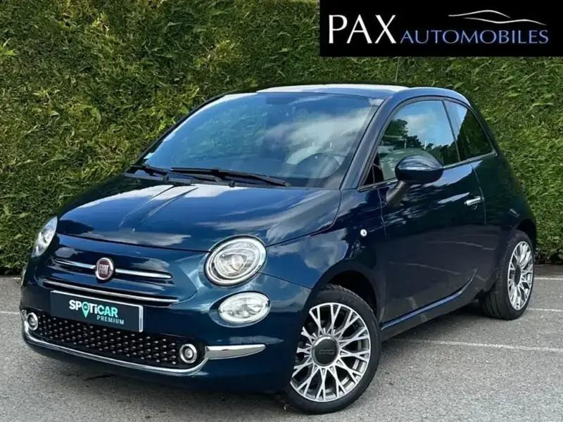 Bleu Utilisé 2020 Fiat 500 Star Berline | 13 900 € (Prix juste) - Image 1/4