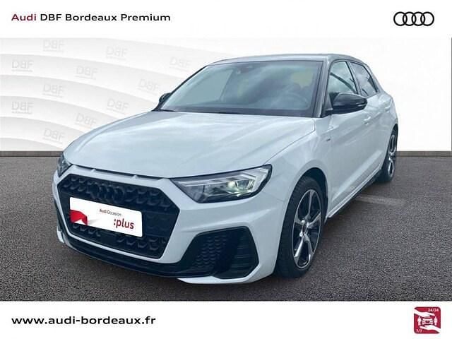 Blanc glacier métallisé Utilisé 2024 Audi A1 Sportback S-Line Citadine | 29 990 € (Prix cher) - Image 1/4