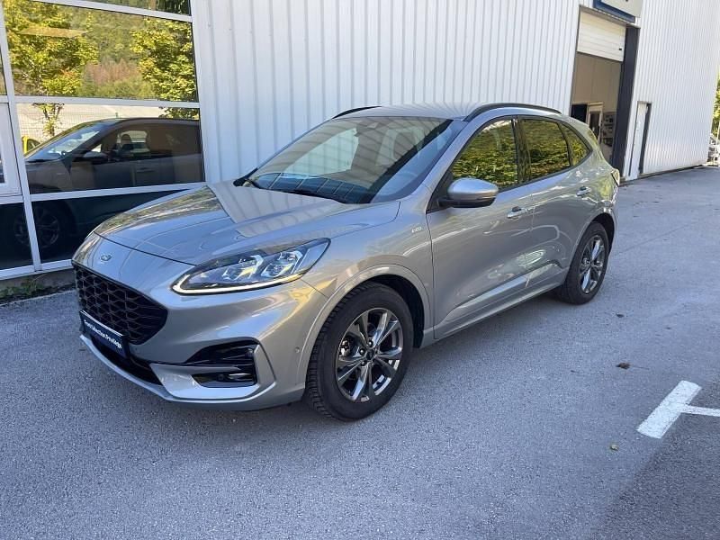 Gris Utilisé 2021 Ford Kuga ST-Line X SUV | 27 699 € (Prix juste) - Image 1/4