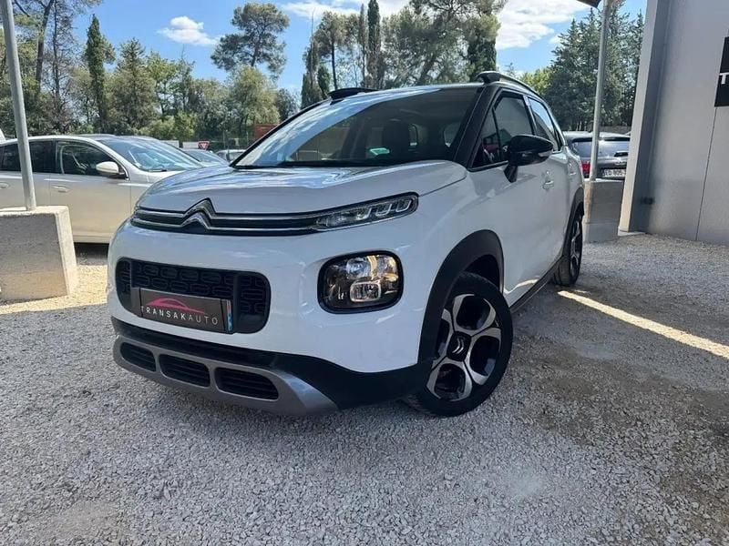 Blanc Utilisé 2018 Citroën C3 Aircross Shine SUV | 10 990 € - Image 1/4