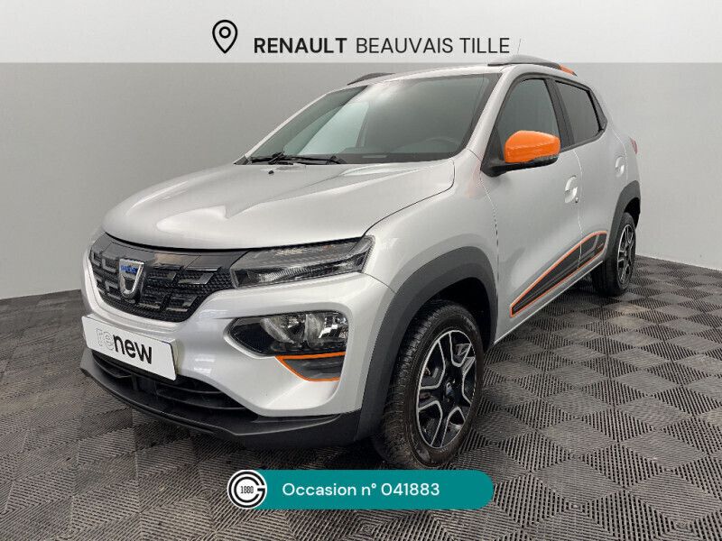 Gris Utilisé 2021 Dacia Spring Comfort Plus Citadine | 9 490 € (Prix juste) - Image 1/4