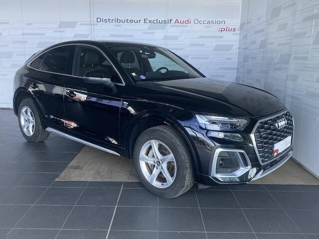 Noir mythe métallisé Utilisé 2023 Audi Q5 Sportback S-Line SUV | 49 990 € (Super prix) - Image 1/4