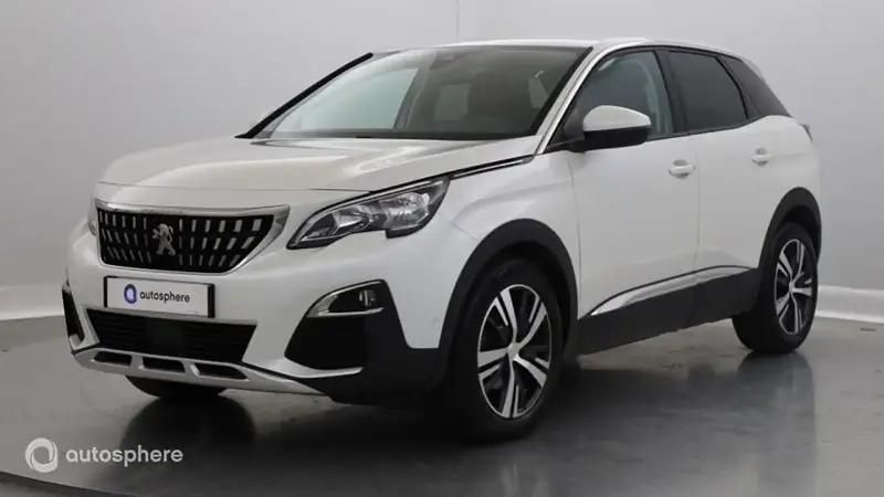 Blanc Utilisé 2018 Peugeot 3008 Allure SUV | 13 299 € (Bon prix) - Image 1/4