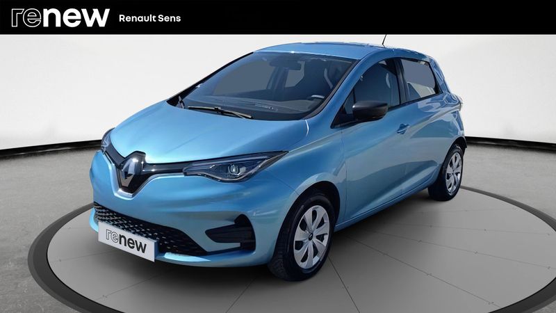 Bleu Occasion 2021 Renault Zoe Life Citadine | 14 000 € (Prix assez cher) - Image 1/4