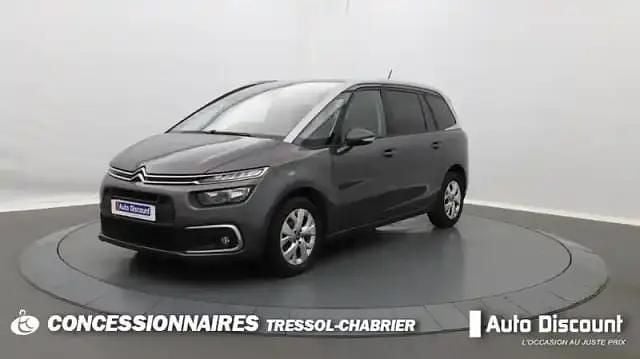 Gris Utilisé 2020 Citroën C4 SpaceTourer Feel Monospace | 13 590 € (Prix juste) - Image 1/4