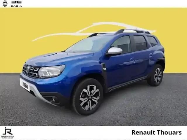 Bleu Occasion 2021 Dacia Duster Prestige SUV | 18 990 € (Prix juste) - Image 1/4