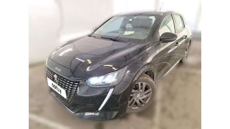 Noir Utilisé 2022 Peugeot 208 Business-Line Citadine | 12 790 € (Super prix) - Image 1/4