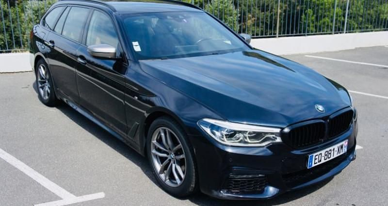 Bleu Utilisé 2017 BMW 530 M Sport Break | 35 990 € (Prix juste) - Image 1/4