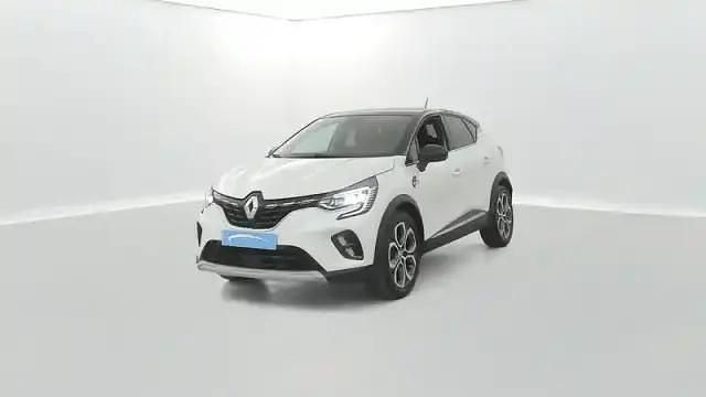 Blanc toit noir Occasion 2021 Renault Captur SUV | 18 790 € - Image 1/4