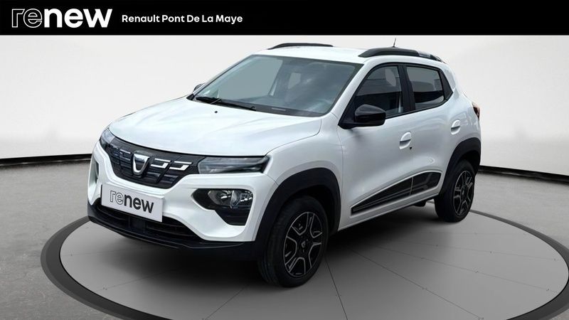 Blanc Utilisé 2022 Dacia Spring Comfort Citadine | 9 400 € (Prix juste) - Image 1/4