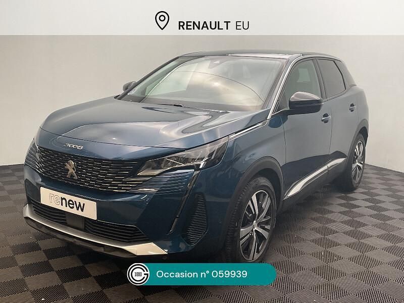 Occasion Peugeot 3008 Allure 130 ch (95 kW) 2022 Bleu SUV