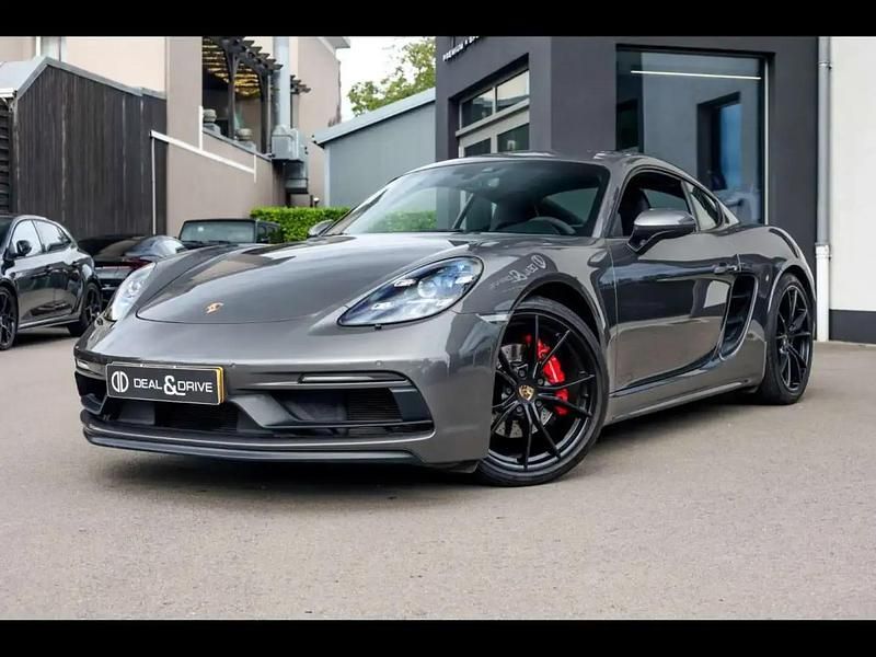 Gris Utilisé 2018 Porsche 718 Cayman GTS Coupé | 72 990 € - Image 1/4