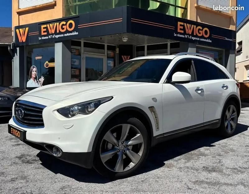 Blanc Utilisé 2016 Infiniti QX70 Premium SUV | 28 990 € - Image 1/4