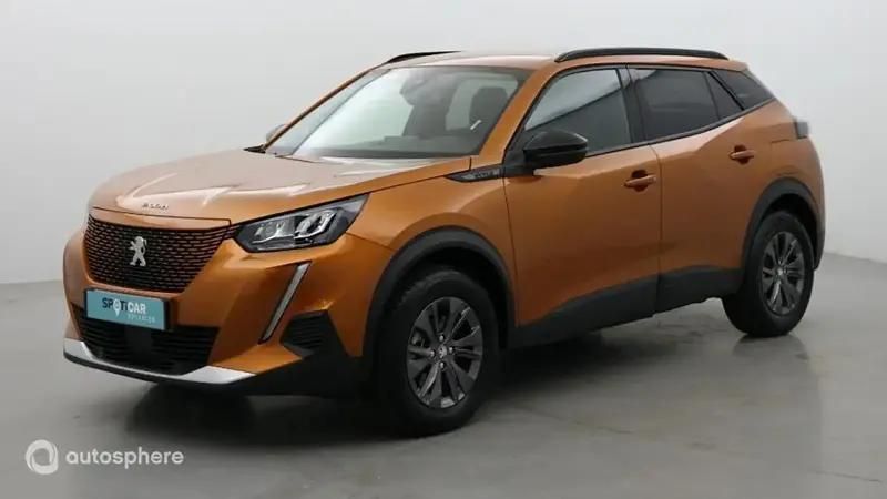 Orange Utilisé 2022 Peugeot e-2008 Style SUV | 16 999 € (Bon prix) - Image 1/4
