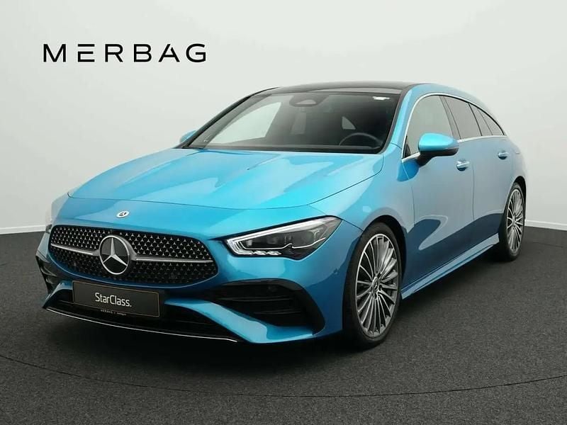 Bleu Occasion 2024 Mercedes CLA220 Shooting Brake AMG line Break | 39 990 € (Prix assez cher) - Image 1/4