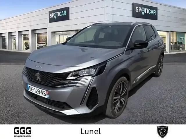 Gris Utilisé 2022 Peugeot 3008 GT | 24 970 € (Prix juste) - Image 1/4