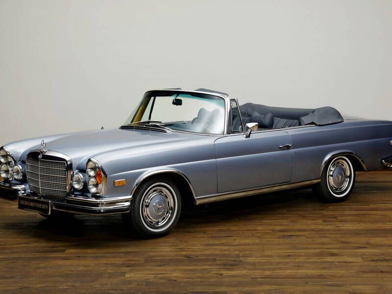 Bleu Utilisé 1970 Mercedes 280 SE Cabriolet | 249 000 € - Image 1/4